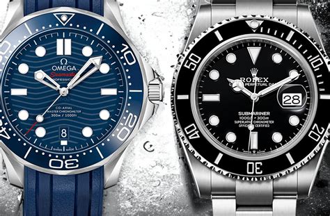 is omega better than rolex now|omega seamaster vs rolex submariner.